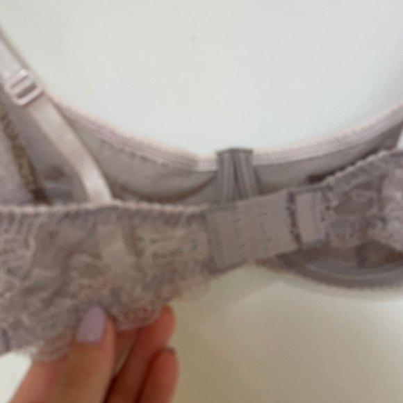 Free People Lace Underwire Bra Gray 32DD - Picture 5 of 9